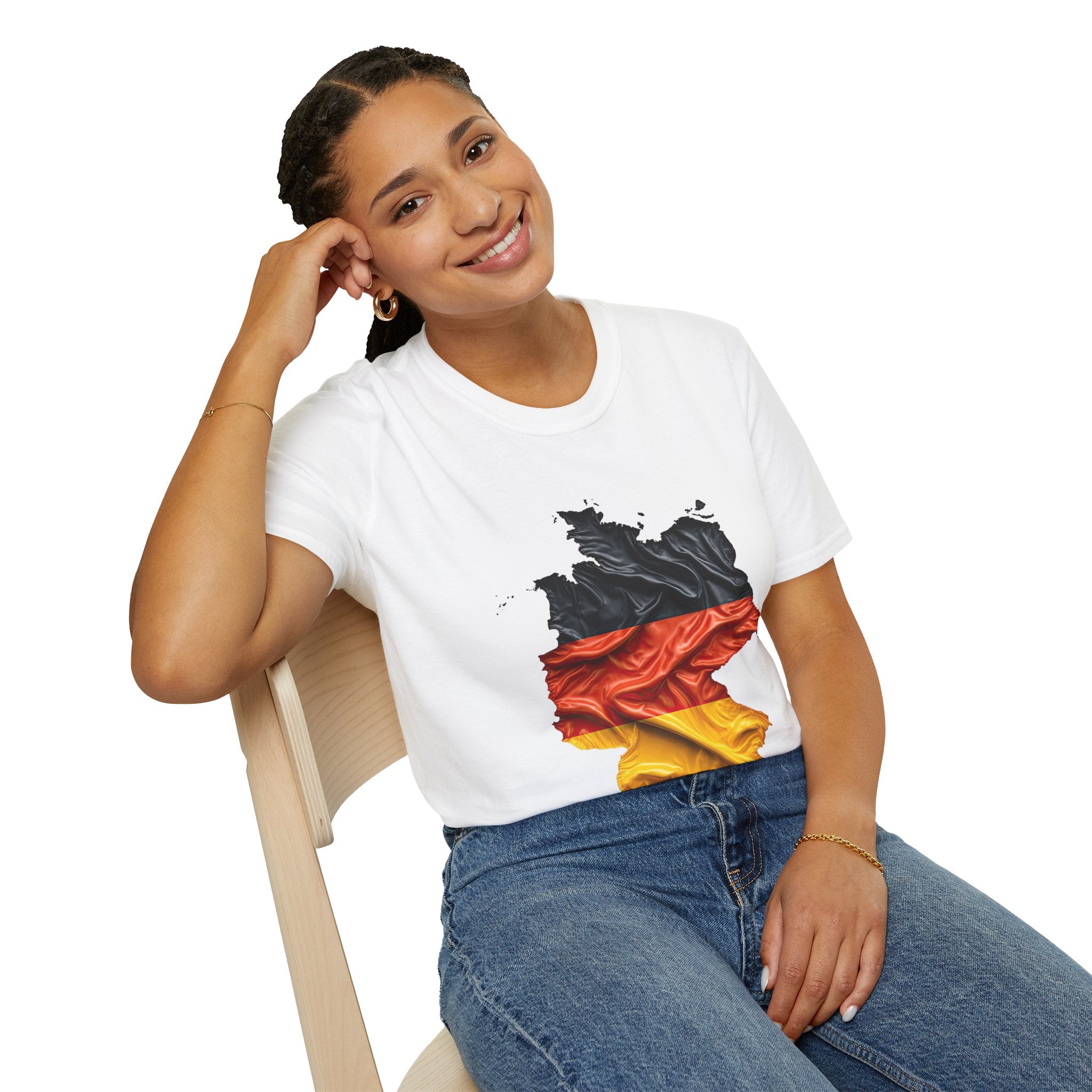 Germany Soccer Cup 2026 T-Shirt — German Flag Map & Trophy Fan Tee
