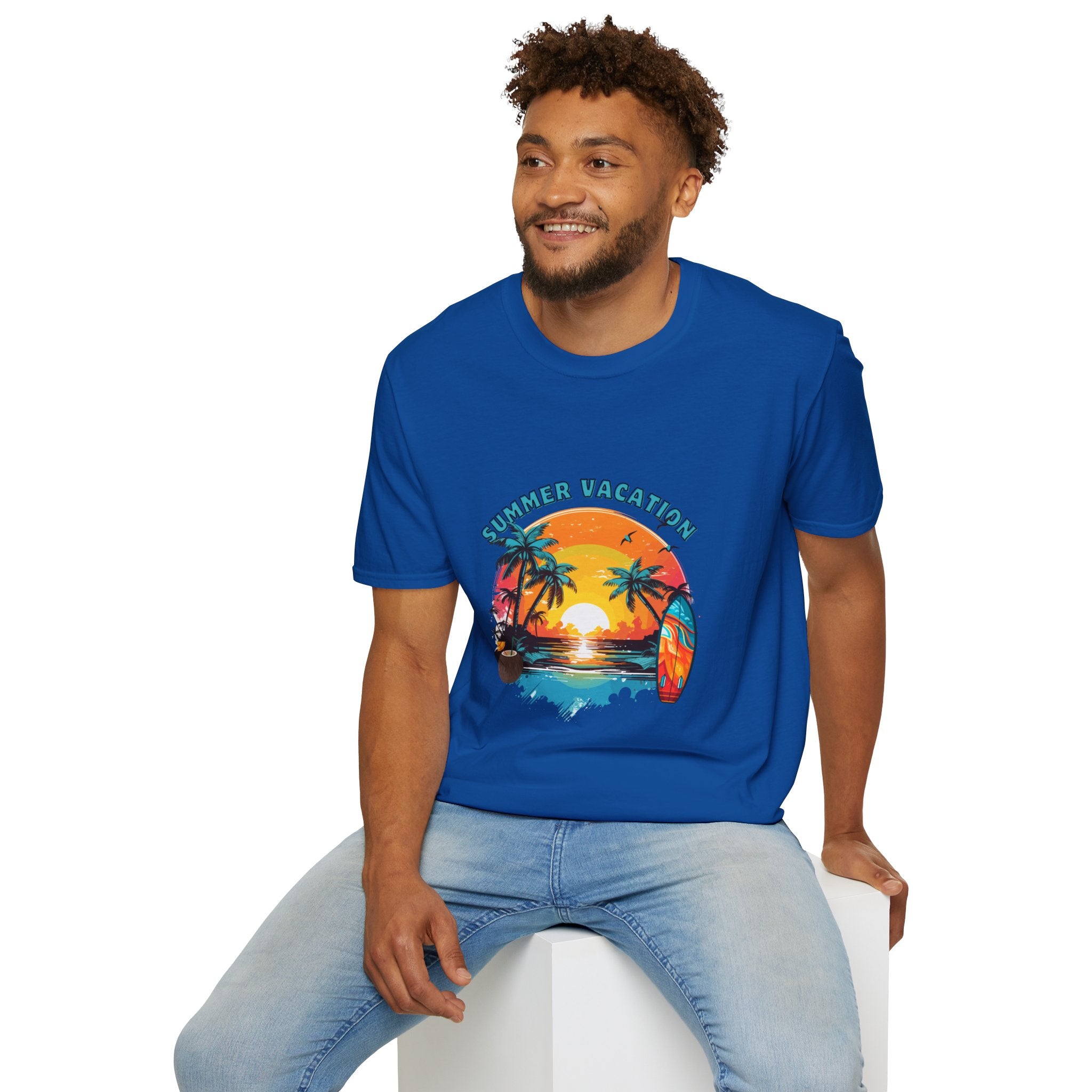 Summer Vacation Graphic T-Shirt