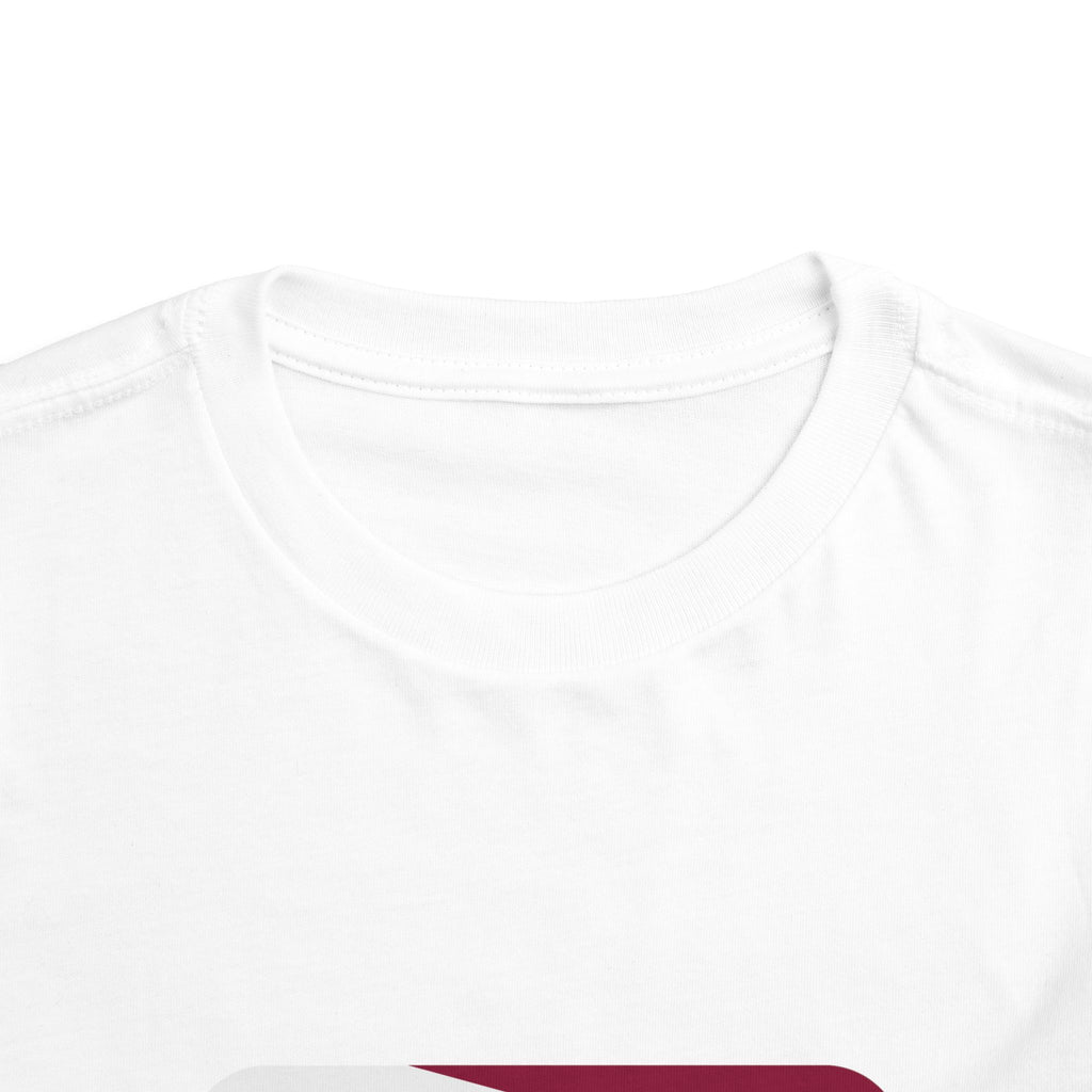 Qatar 2026 Toddler Tee - Qatar FlagCup Soccer Kids Shirt