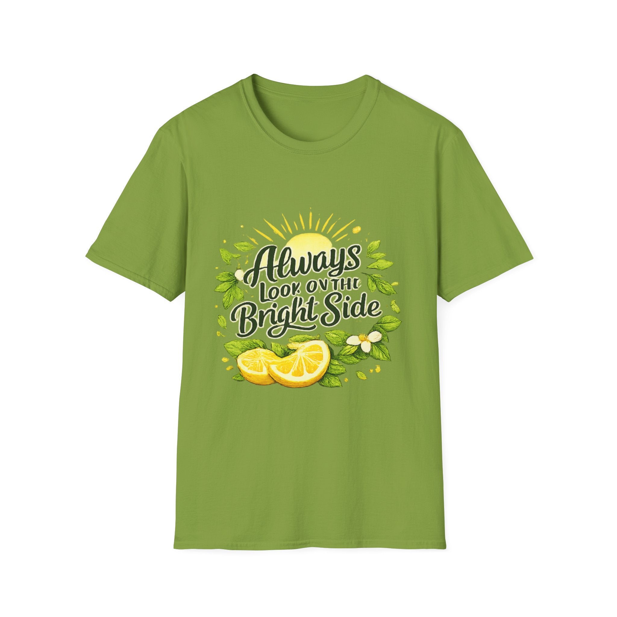 T-Shirt — "Always Look on the Bright Side" Lemon Sunshine Graphic