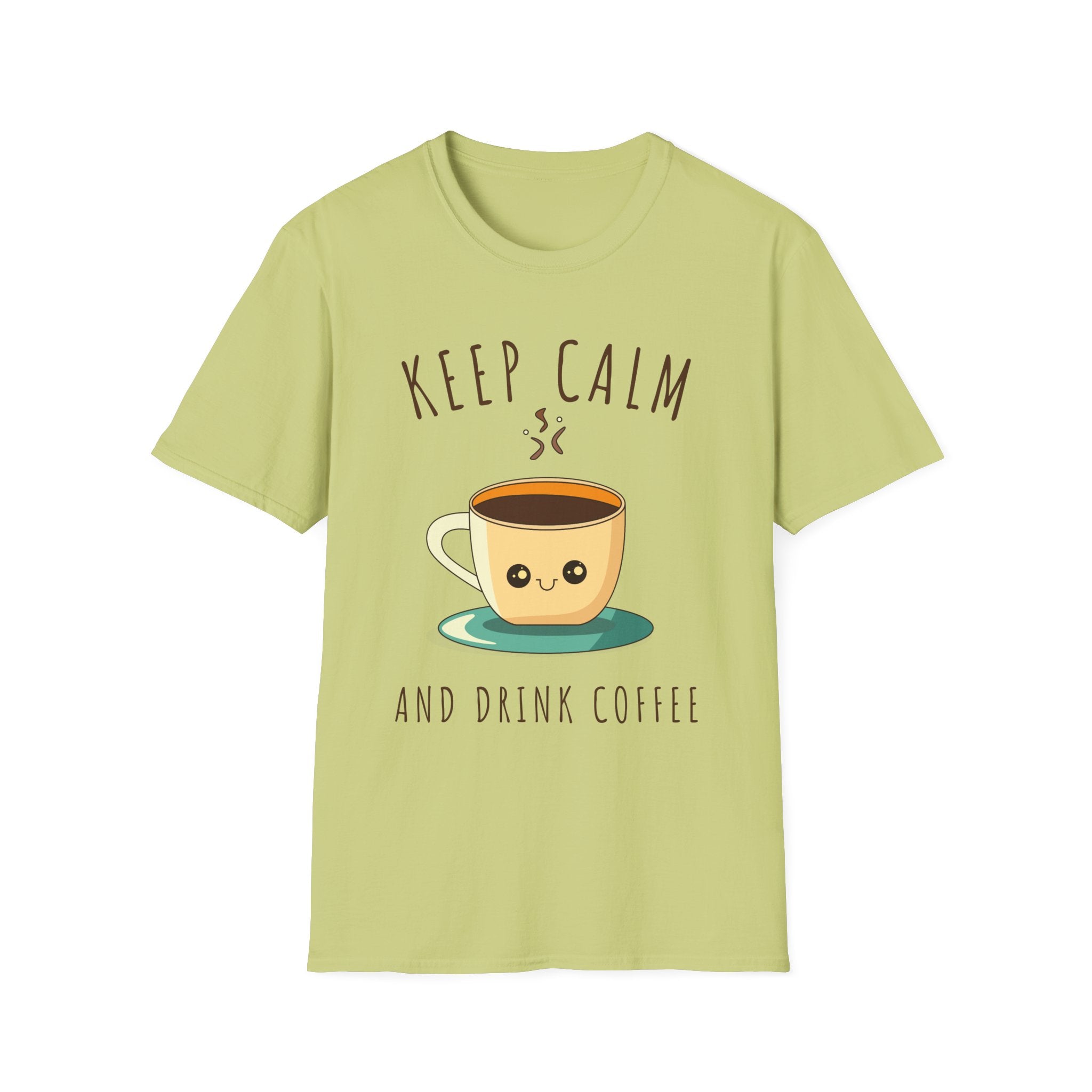 Keep calm & drink coffee Unisex Softstyle T-Shirt