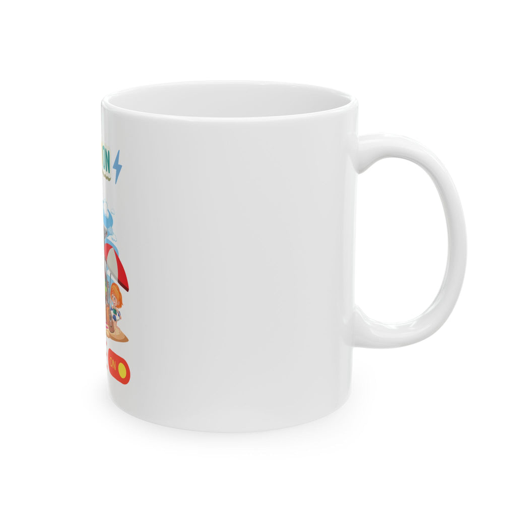 Vacation Mode Mug – Family Beach Travel Coffee Cup (11oz & 15oz)