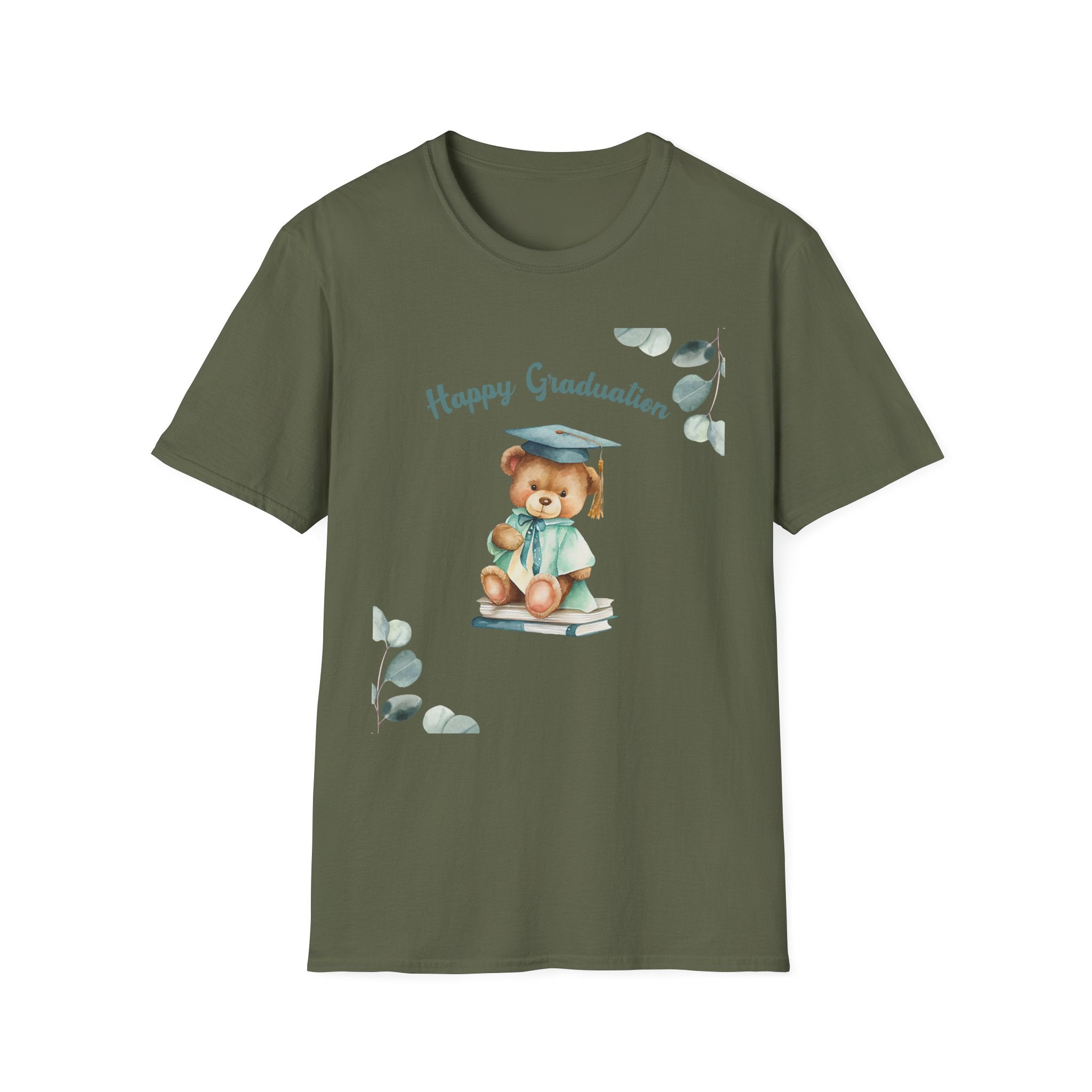 Happy Graduate Teddy T-Shirt — Cute Graduation Gift Tee