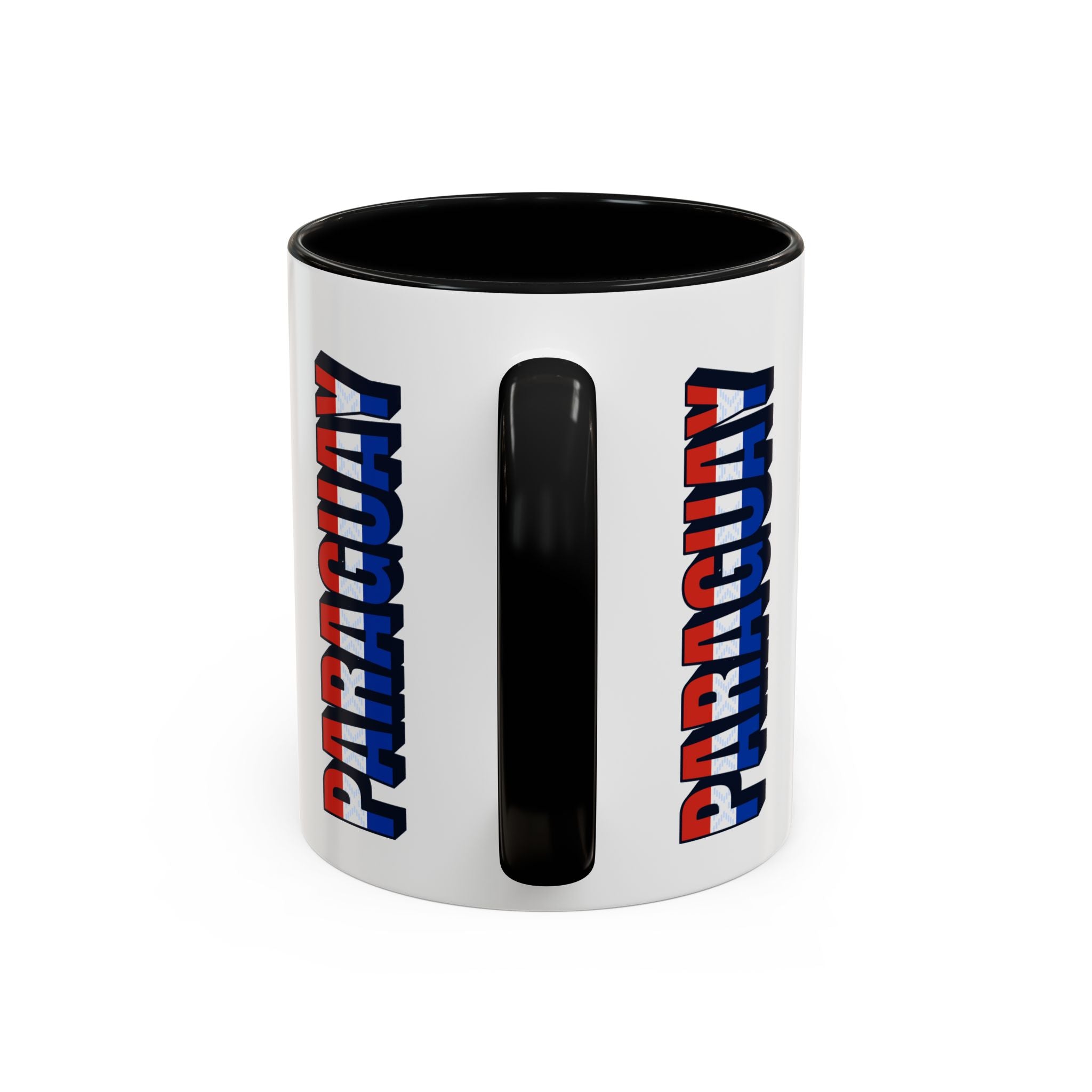 Paraguay Flag Accent Coffee Mug – Patriotic 11/15oz Ceramic Mug
