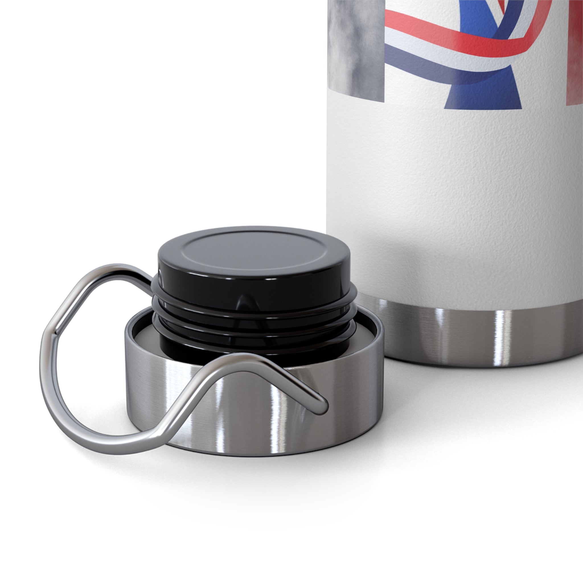 france 22oz Insulated Water Bottle — Olympic Team Canada Logo Design