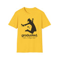Graduated. Can I Sleep Now? T-Shirt - Funny Graduation Tee