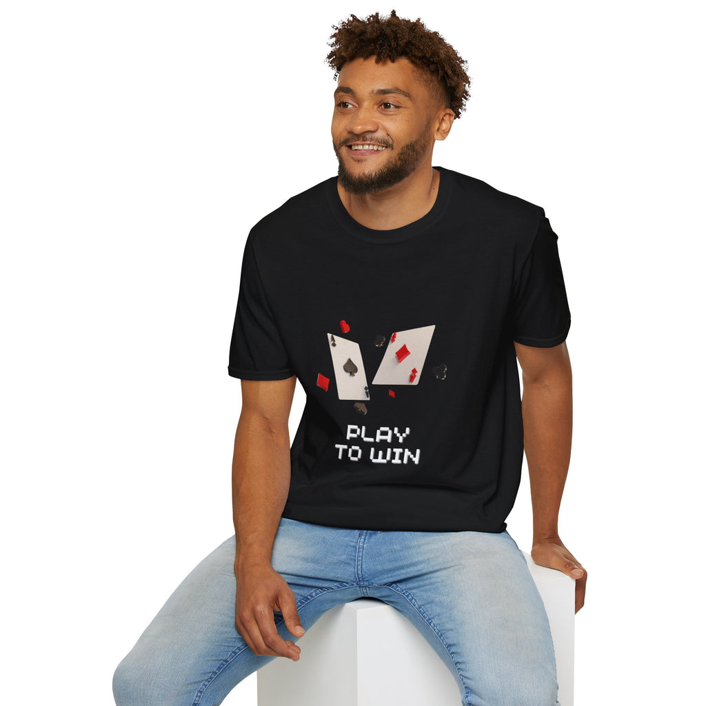Play to Win T-Shirt — Poker Cards Gaming Tee