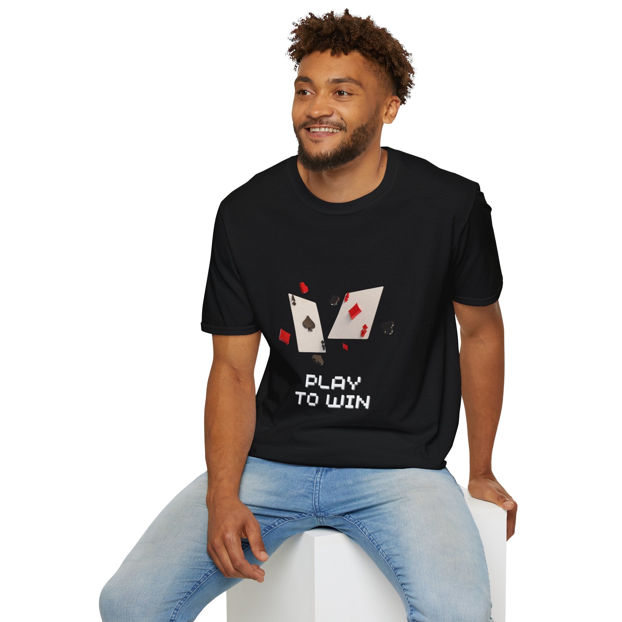 Play to Win T-Shirt — Poker Cards Gaming Tee