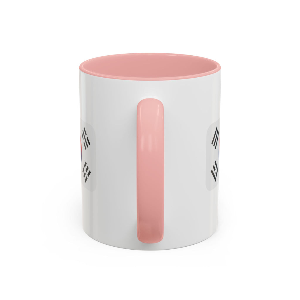 South Korea Accent Coffee Mug (11, 15oz)