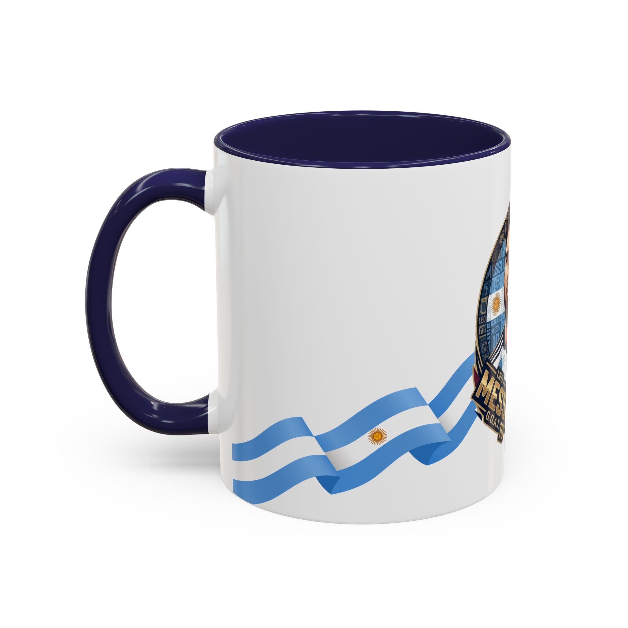 Argentina Soccer Player Coffee Mug – National Flag Accent