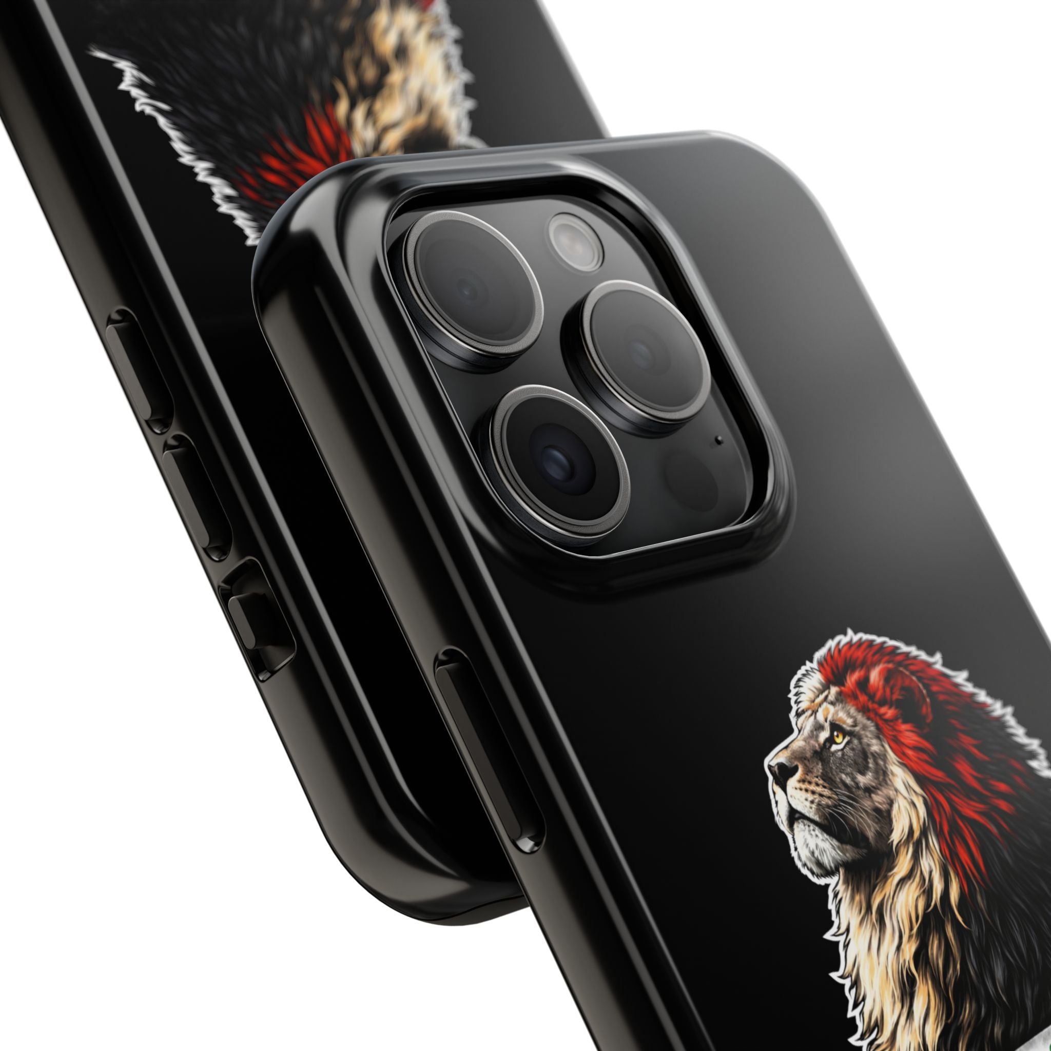 Iraq Lion Tough Phone Case — Protective iPhone Case with Iraqi Flag Design