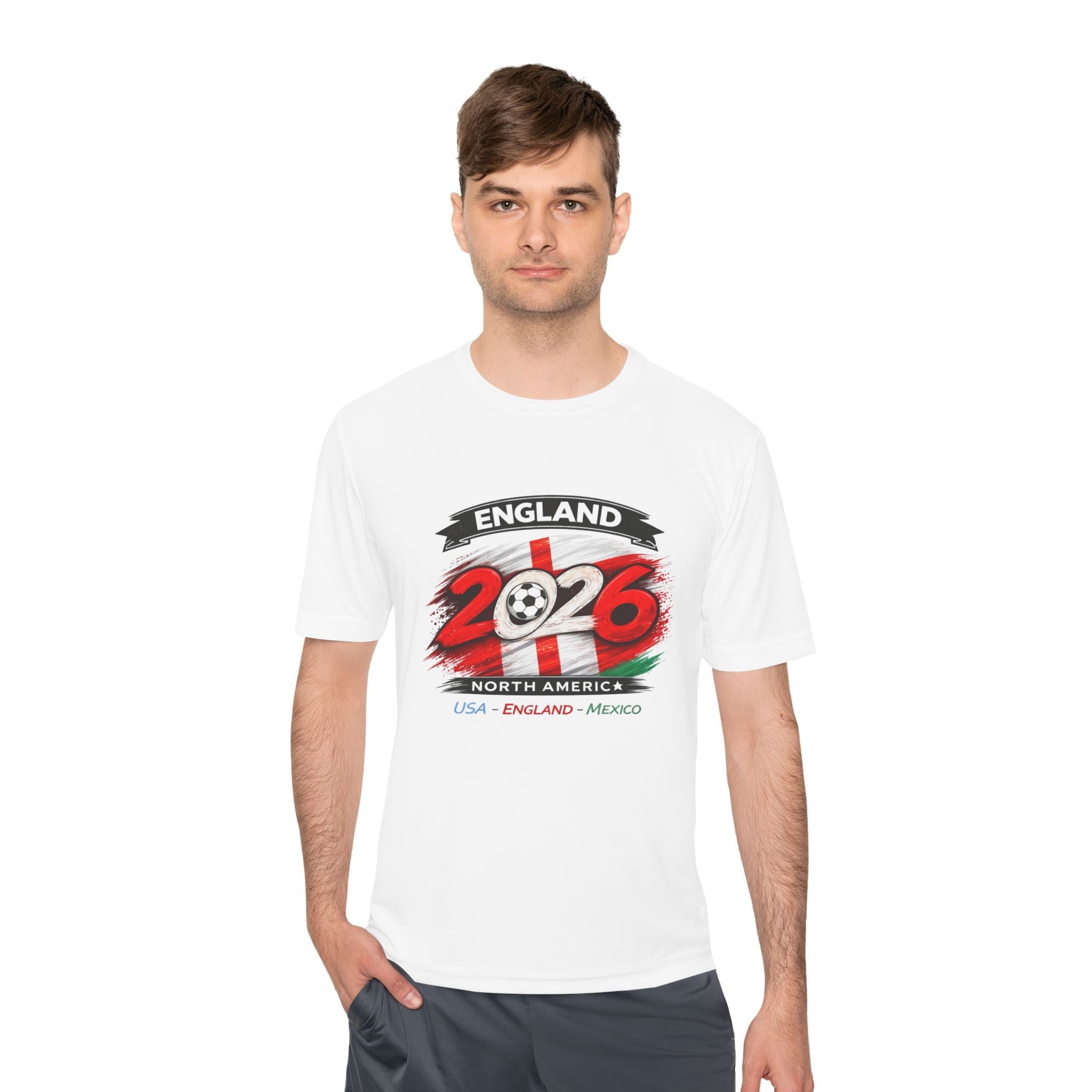 England 2026 Soccer Tee — World Supporter Football Shirt