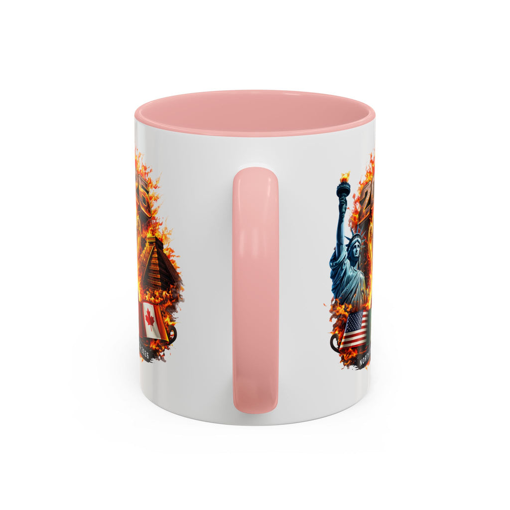 2026 North America Championship Coffee Mug — Trophy & Flags Accent Mug