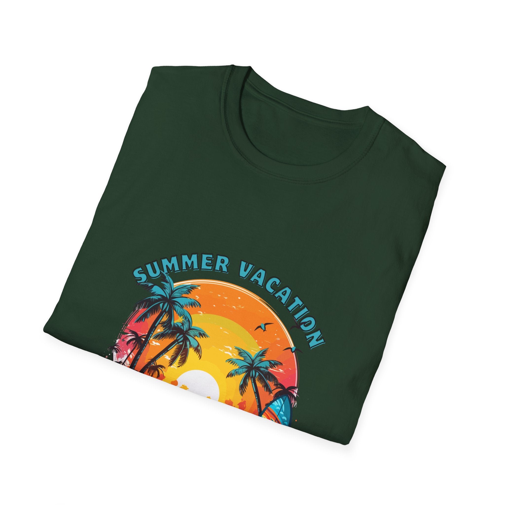 Summer Vacation Graphic T-Shirt