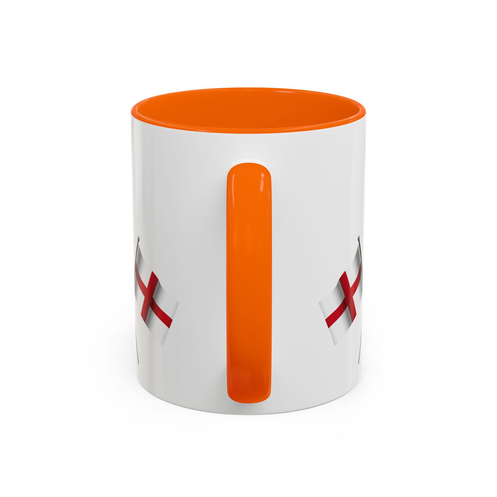 England 2026 Soccer Trophy Accent Coffee Mug — Cup Fan Gift (11/15oz)