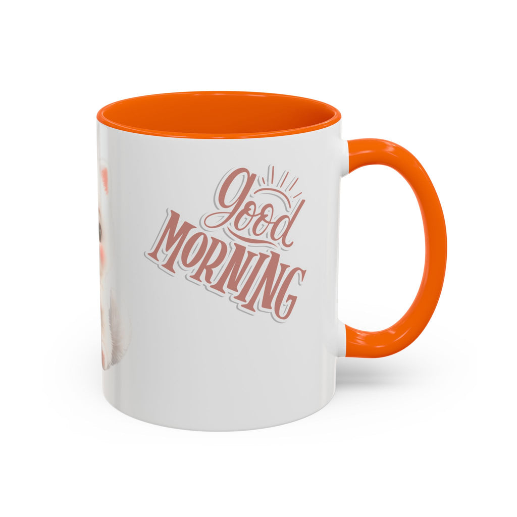 Good Morning Cute Kitten Coffee Mug