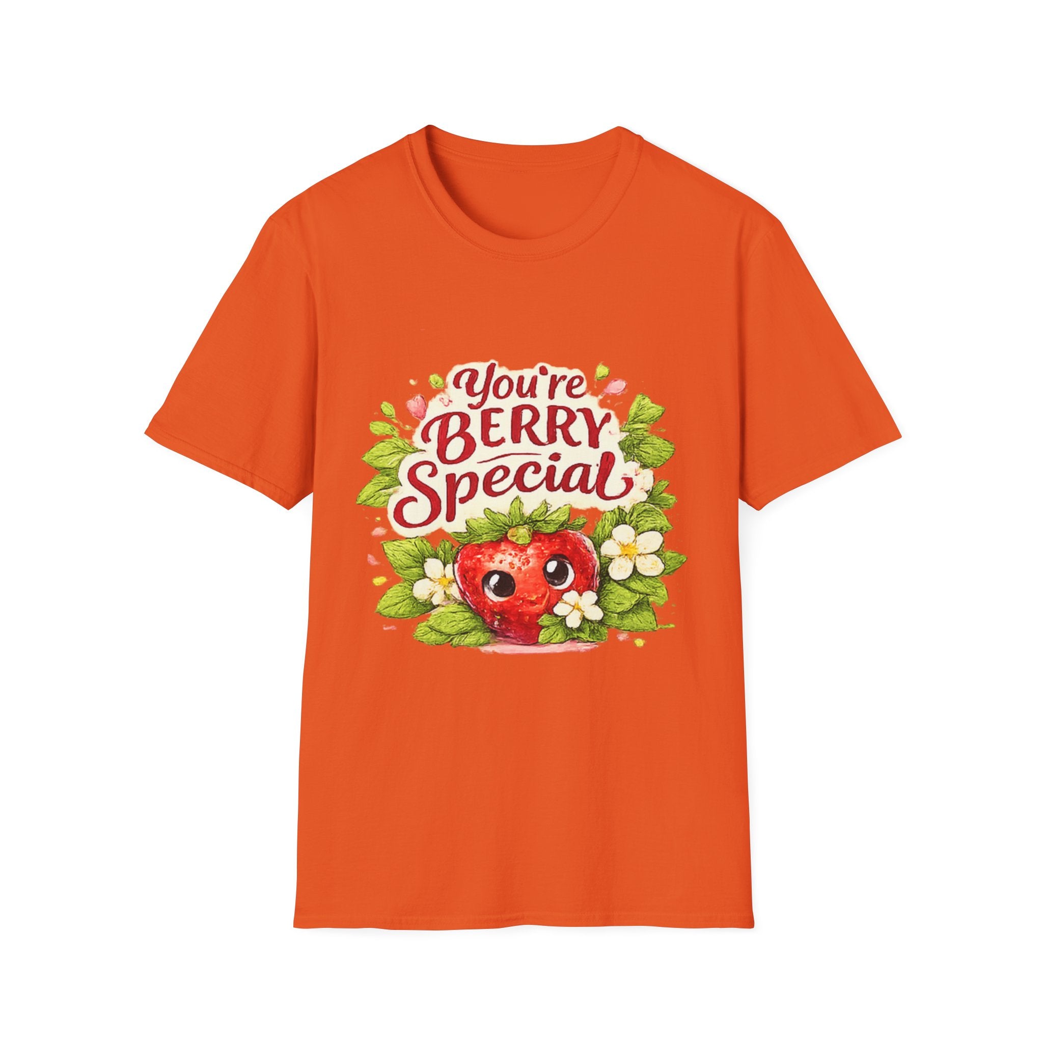 T-Shirt — "You're Berry Special" Cute Strawberry Graphic Tee