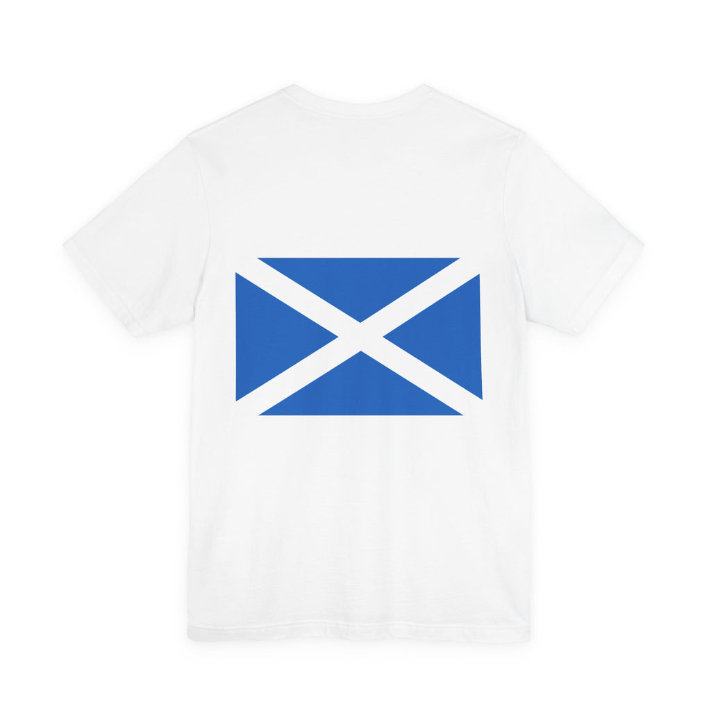 Scotland 2026 Cup T-Shirt — Scottish Flag Football Fan Tee