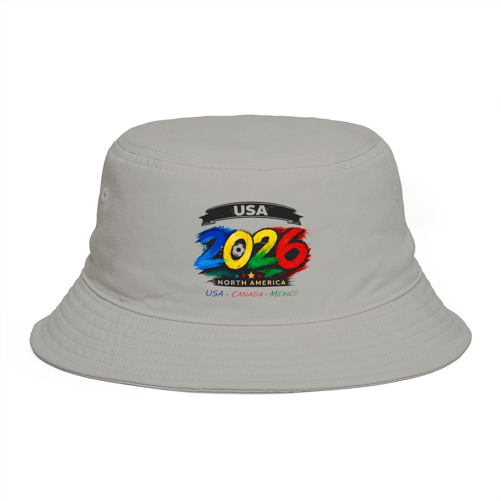 2026  Bucket Hat — USA Canada Mexico Soccer Tournament