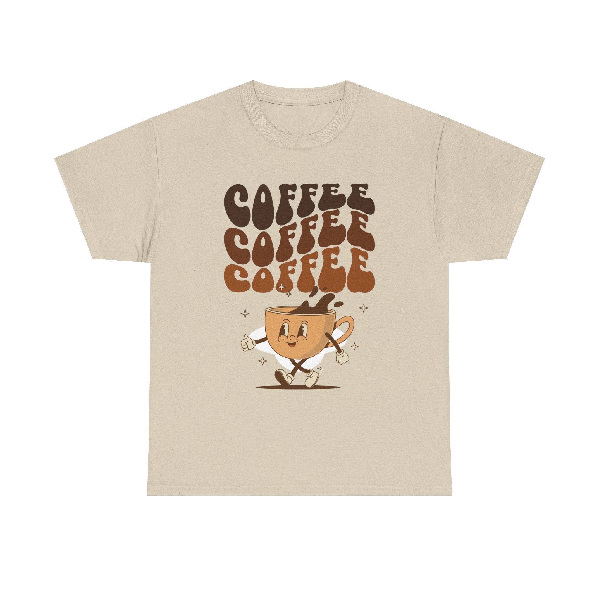 Drink coffee Unisex Heavy Cotton Tee