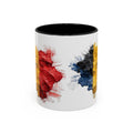 Belgium Flag Coffee Mug – Distressed Watercolor Accent Mug (11/15oz)