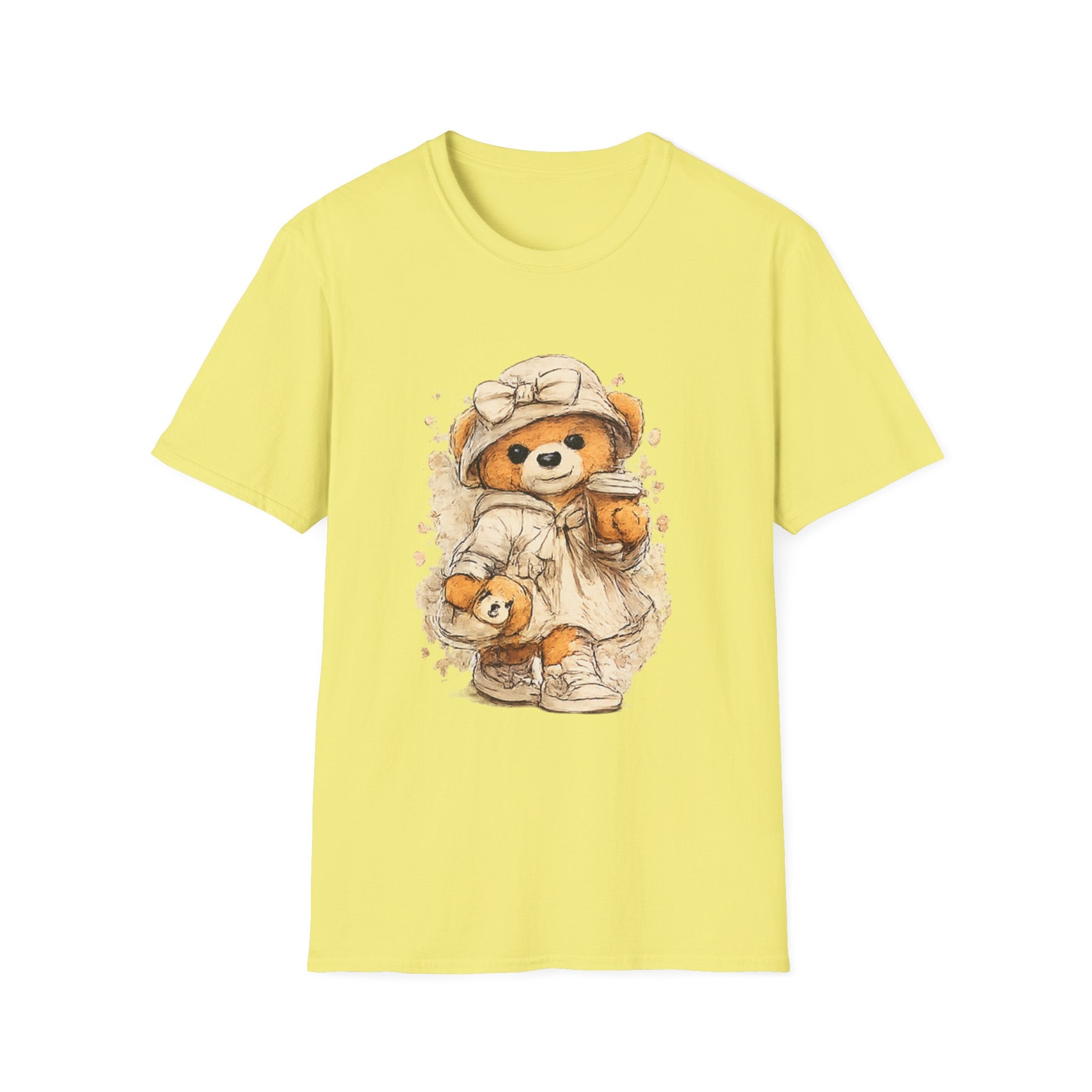 Cute Bear Mom & Baby T‑Shirt — Matching Mama Bear Graphic Tee