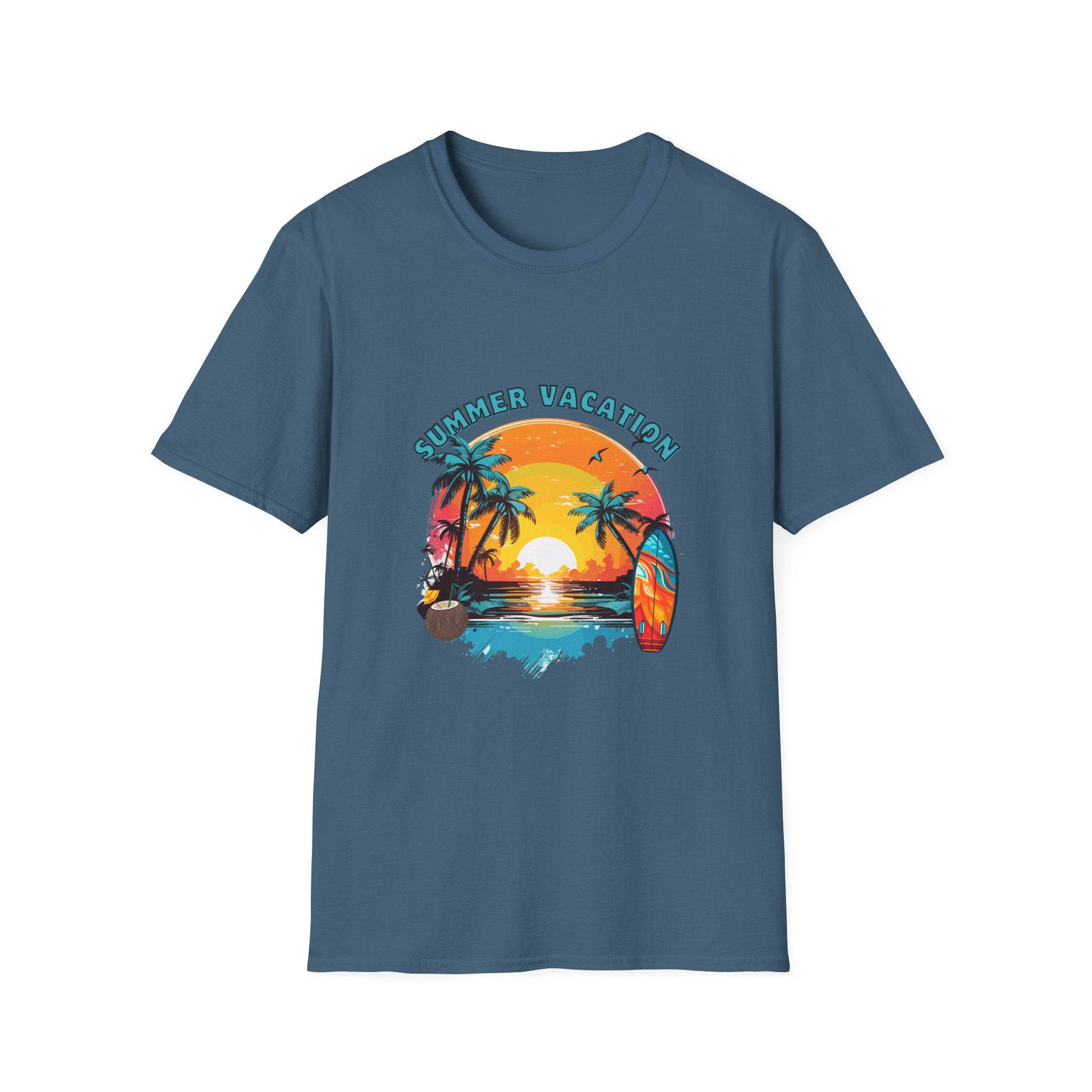 Summer Vacation Graphic T-Shirt