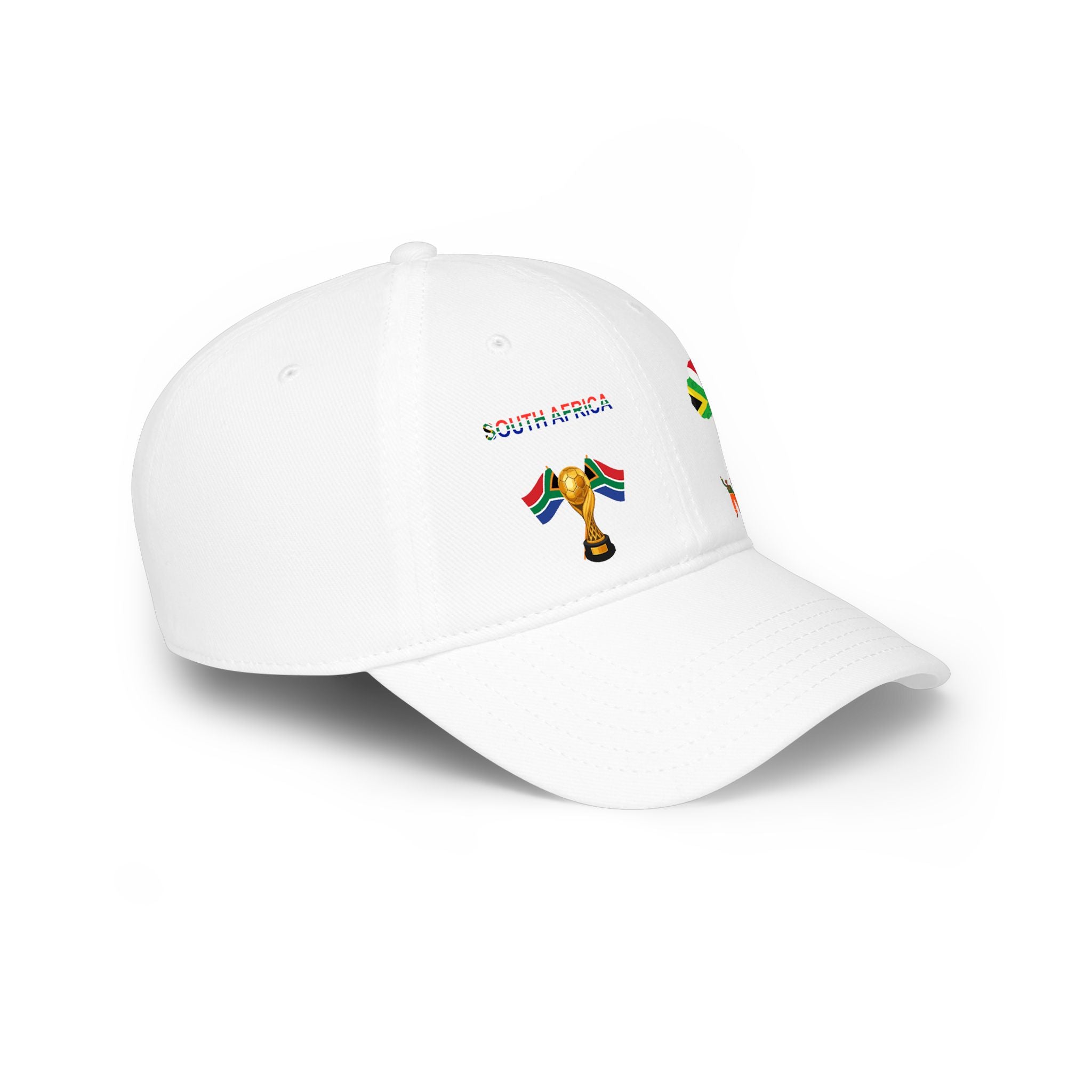 South Africa Flag Map Baseball Cap — Cup Trophy & Celebration Hat