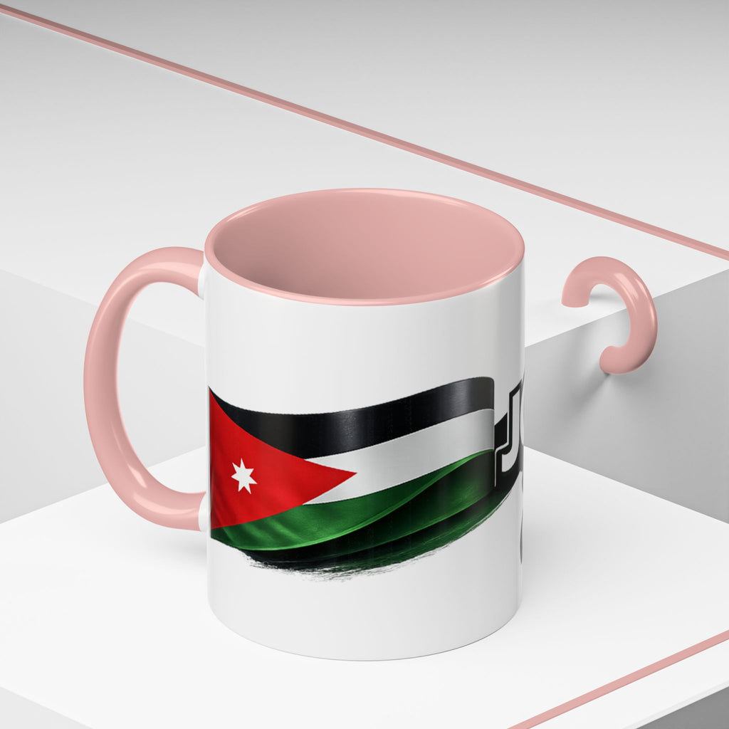 Jordan 2026 Soccer Fan Accent Coffee Mug