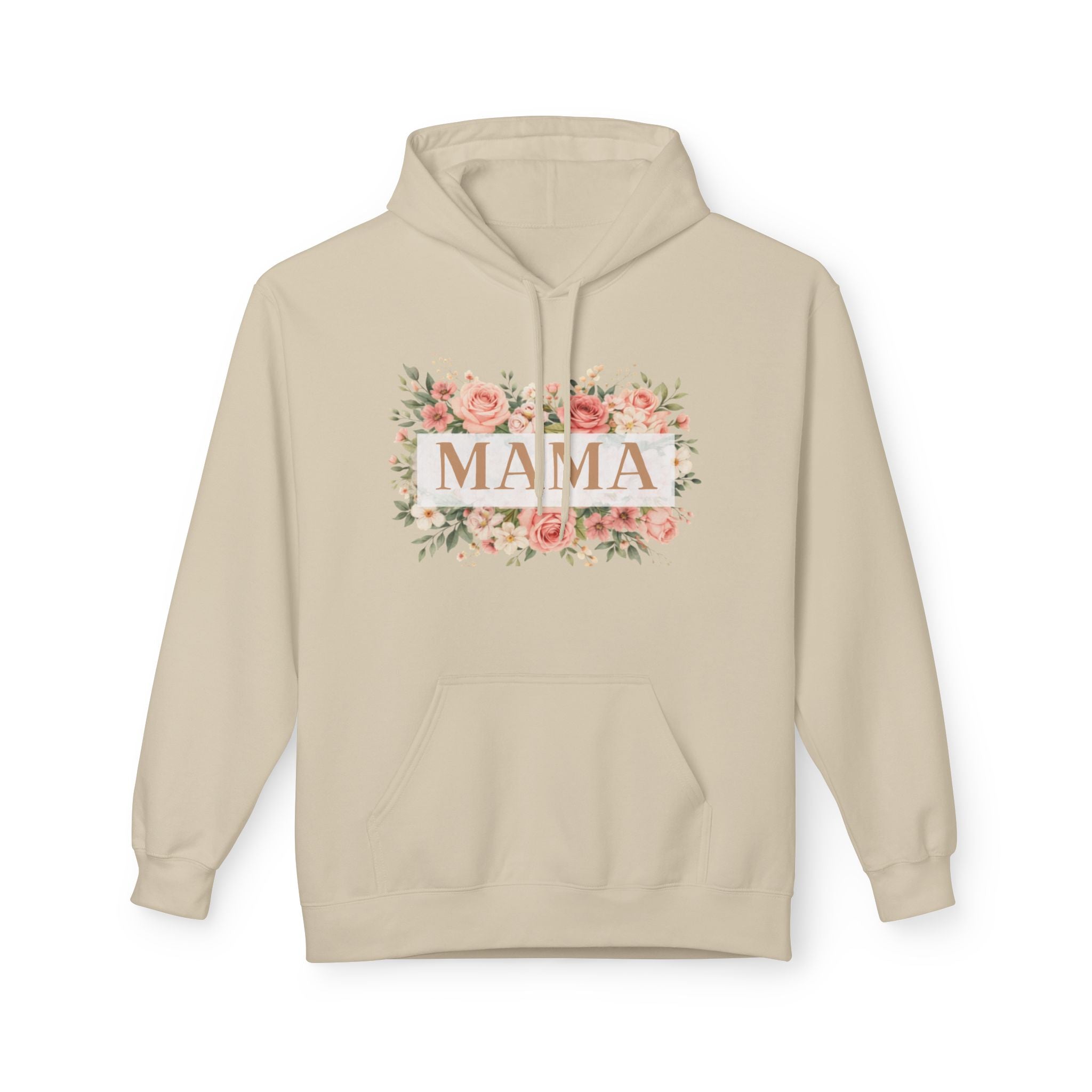 Mama Floral Hoodie — Cozy Mother's Day Sweatshirt