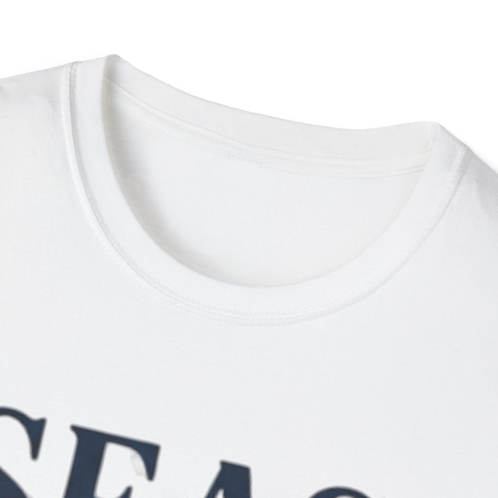 Seas the Day Sunset unisex T-Shirt — Nautical Beach Graphic Tee