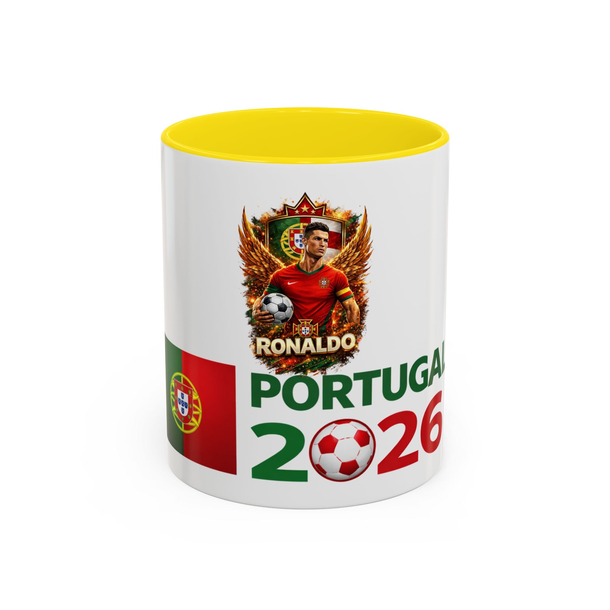 Portugal 2026 Coffee Mug — Soccer Fan Accent Mug (11/15oz)