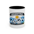 Argentina 2026 Soccer Cup Mug – Accent Coffee Cup (11/15oz)