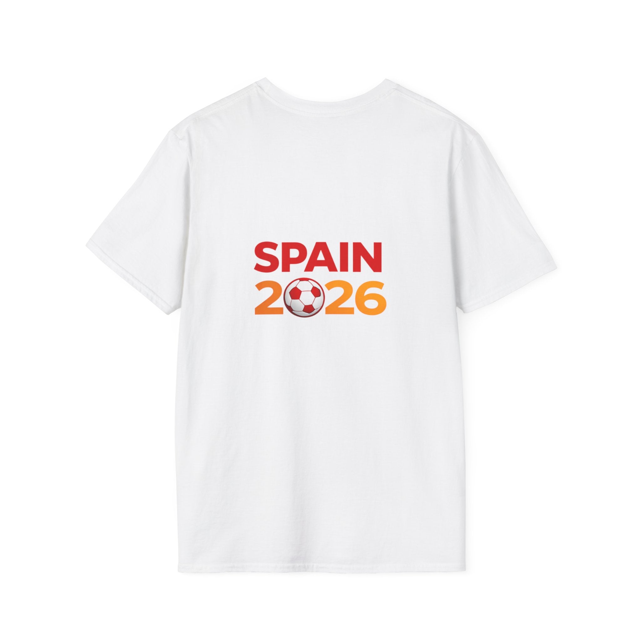Spain 2026 Soccer T-Shirt — Spanish Flag Football Fan Tee