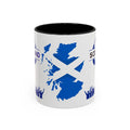 Scotland Soccer Fan Coffee Mug – Scottish Flag & Supporters 11/15oz Accent Mug