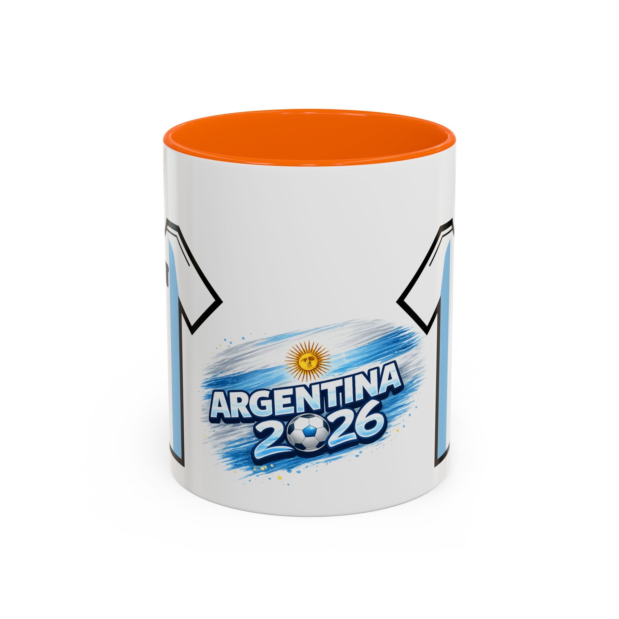 Argentina 2026 Soccer Mug – Blue/White Jersey Coffee Cup