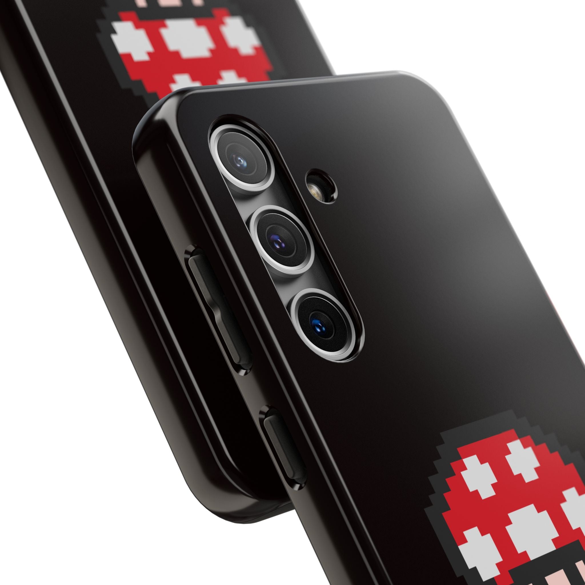 I Play Video Games Pixel Mushroom Phone Case — Tough Protective Gamer Case
