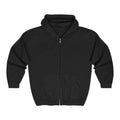 Madrid Cutz Edgy Crowned Skull Graphic Full-Zip Sweatshirt