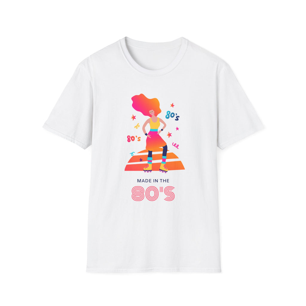 Made in the 80's T‑Shirt — Retro 80s Neon Fitness Graphic Tee