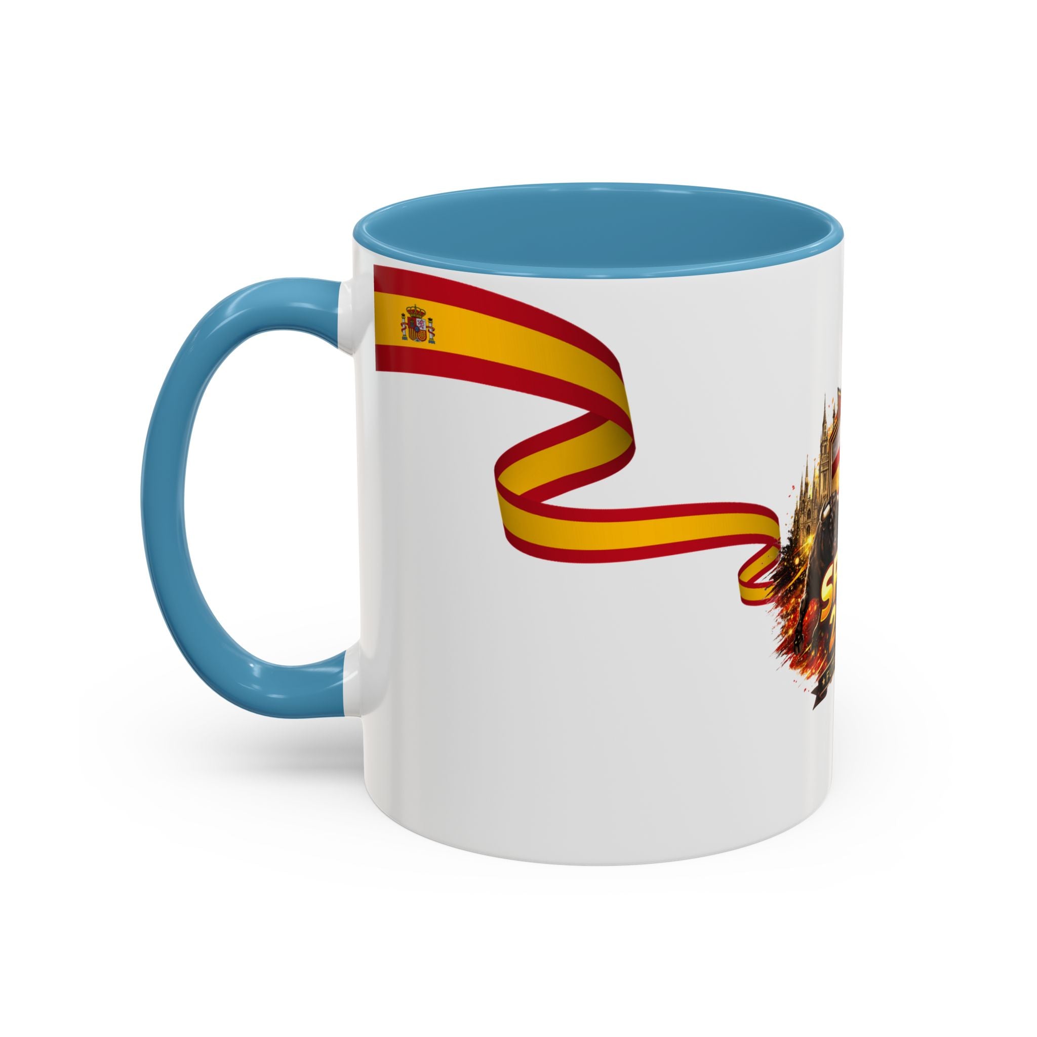 Spain 2026 Soccer Mug – Spain Futbol Fuerte Accent Coffee Cup (11/15oz)