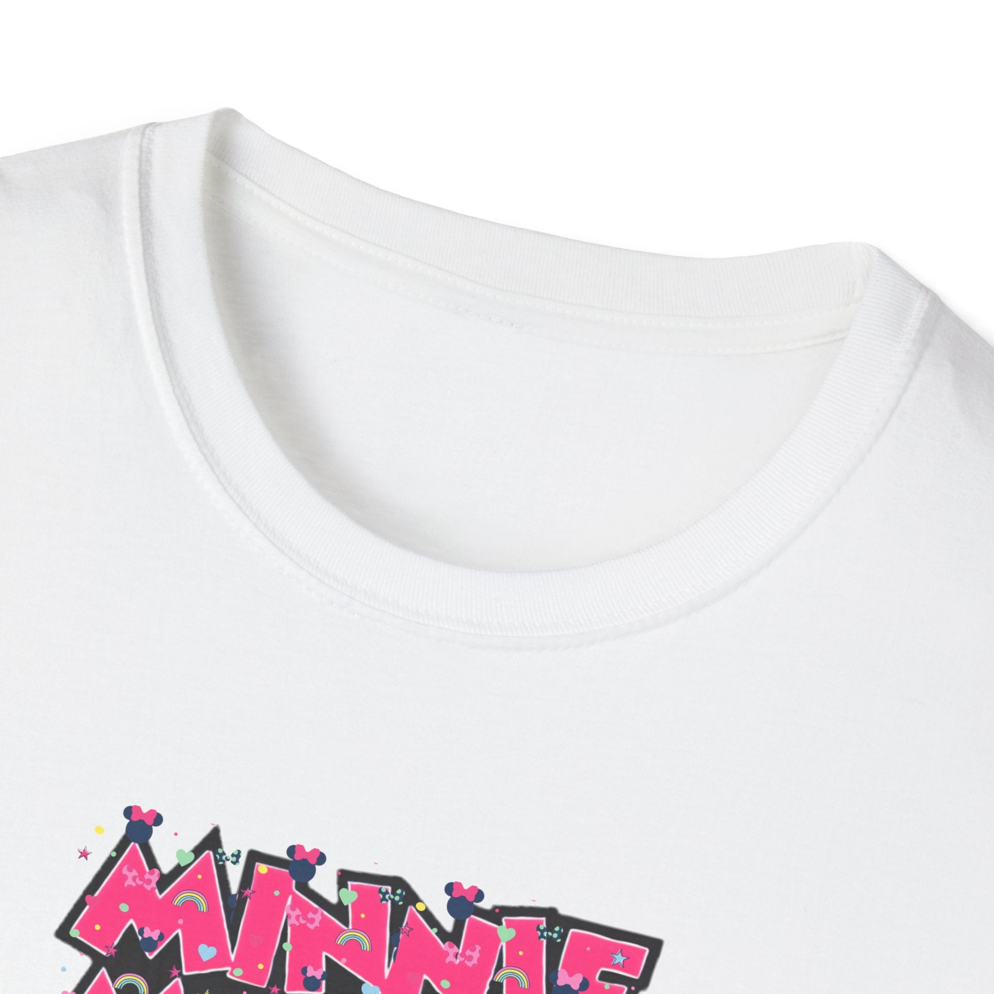 Minnie Mouse Pink Retro Graphic T-Shirt