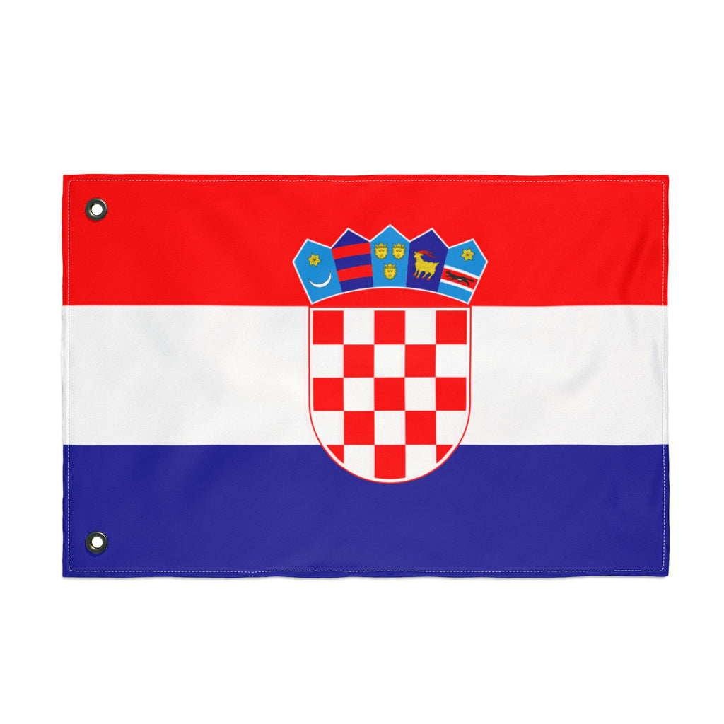 Croatia Double-Sided Flag – Croatian National Flag Banner (Outdoor/Indoor)