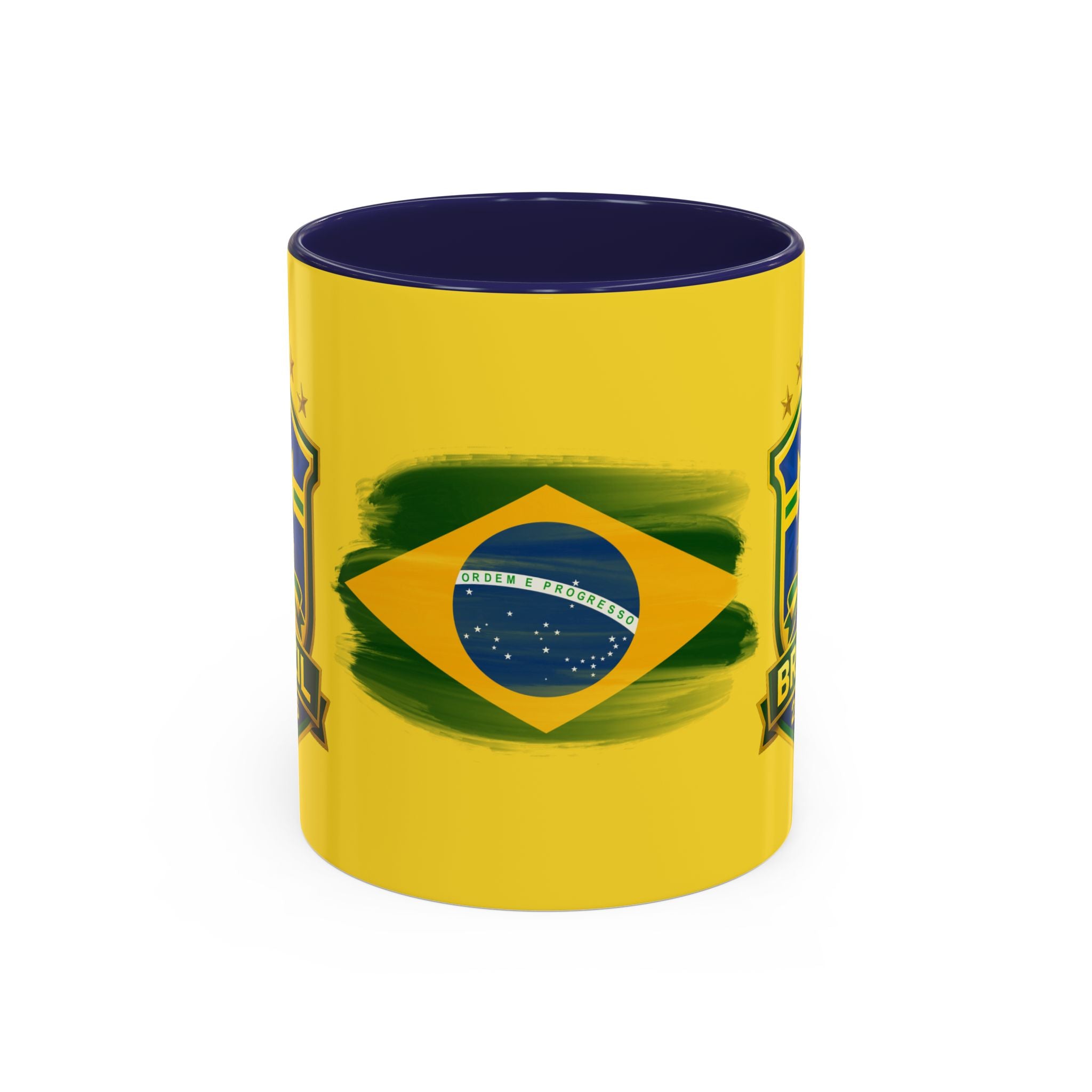 Brazil Soccer 2026 Accent Coffee Mug