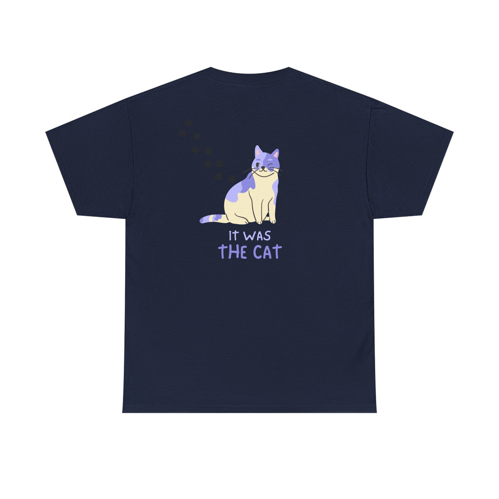 Cat Paw Tee — "It Wasn't Me" Funny Cat T‑Shirt