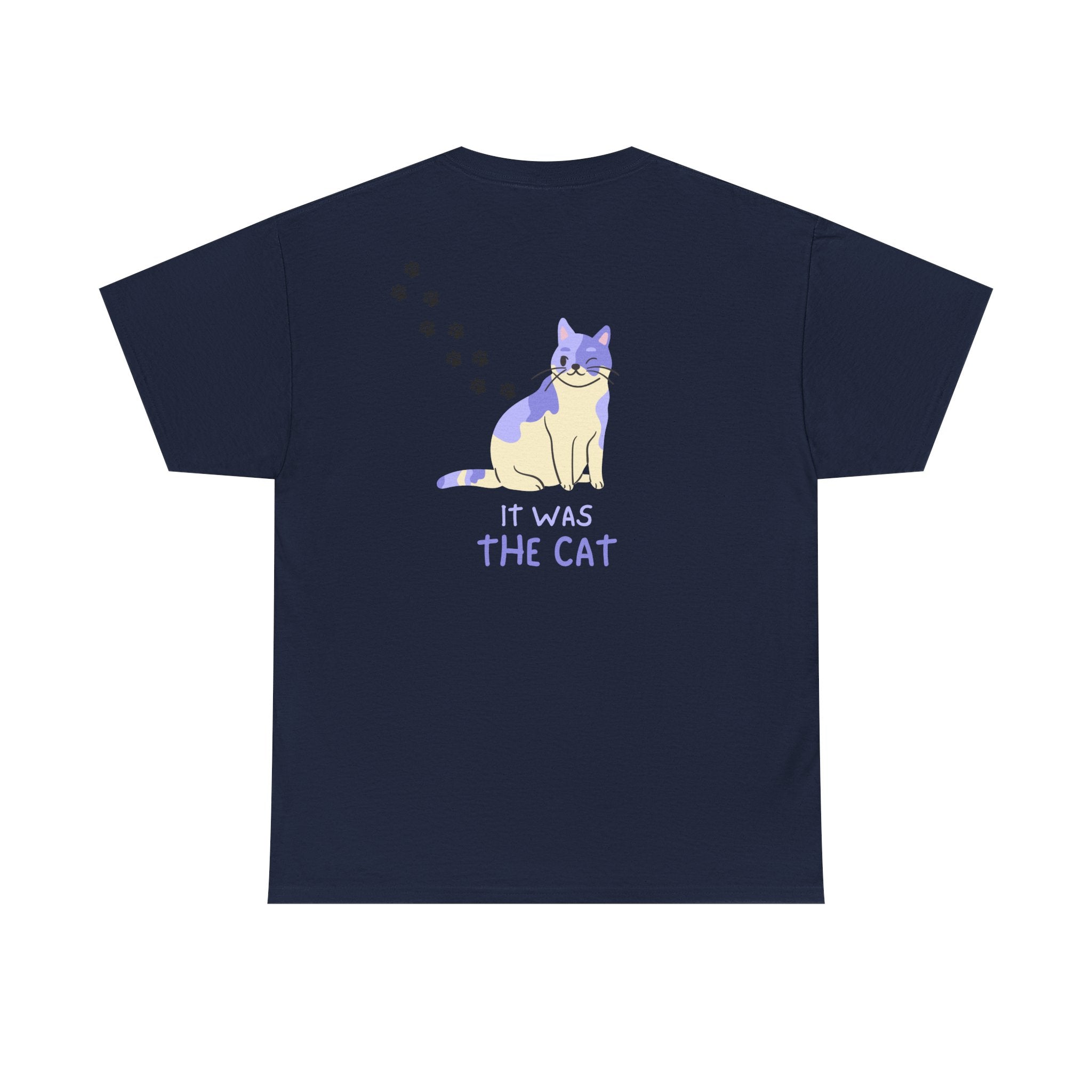 Cat Paw Tee — "It Wasn't Me" Funny Cat T‑Shirt