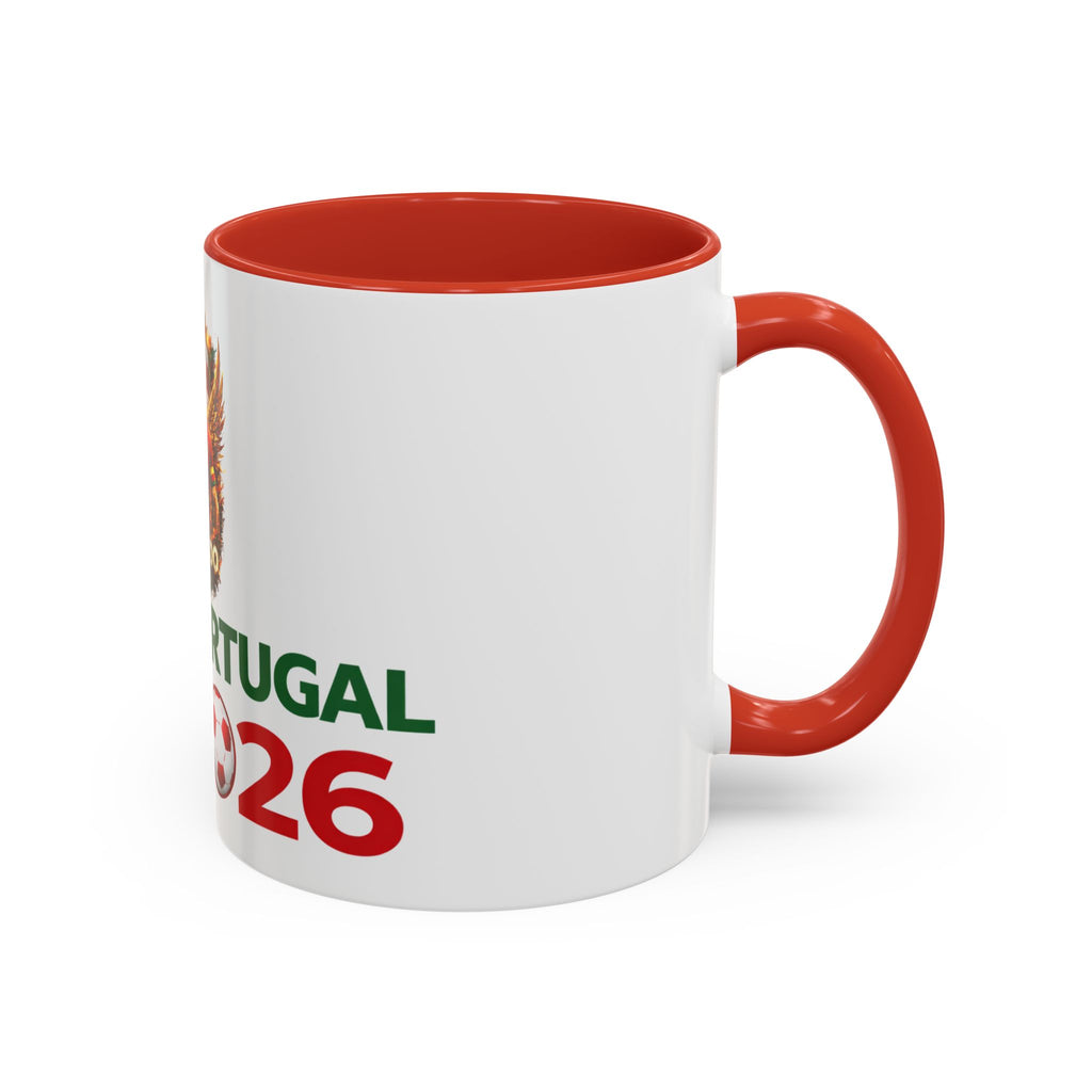 Portugal 2026 Coffee Mug — Soccer Fan Accent Mug (11/15oz)