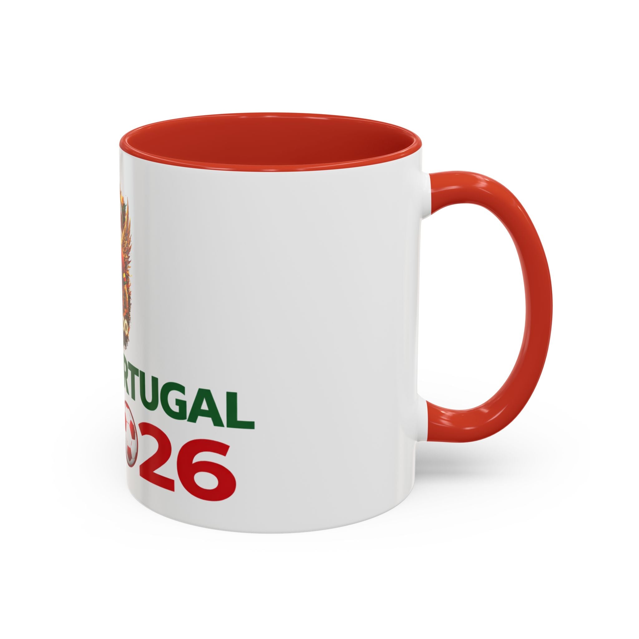Portugal 2026 Coffee Mug — Soccer Fan Accent Mug (11/15oz)