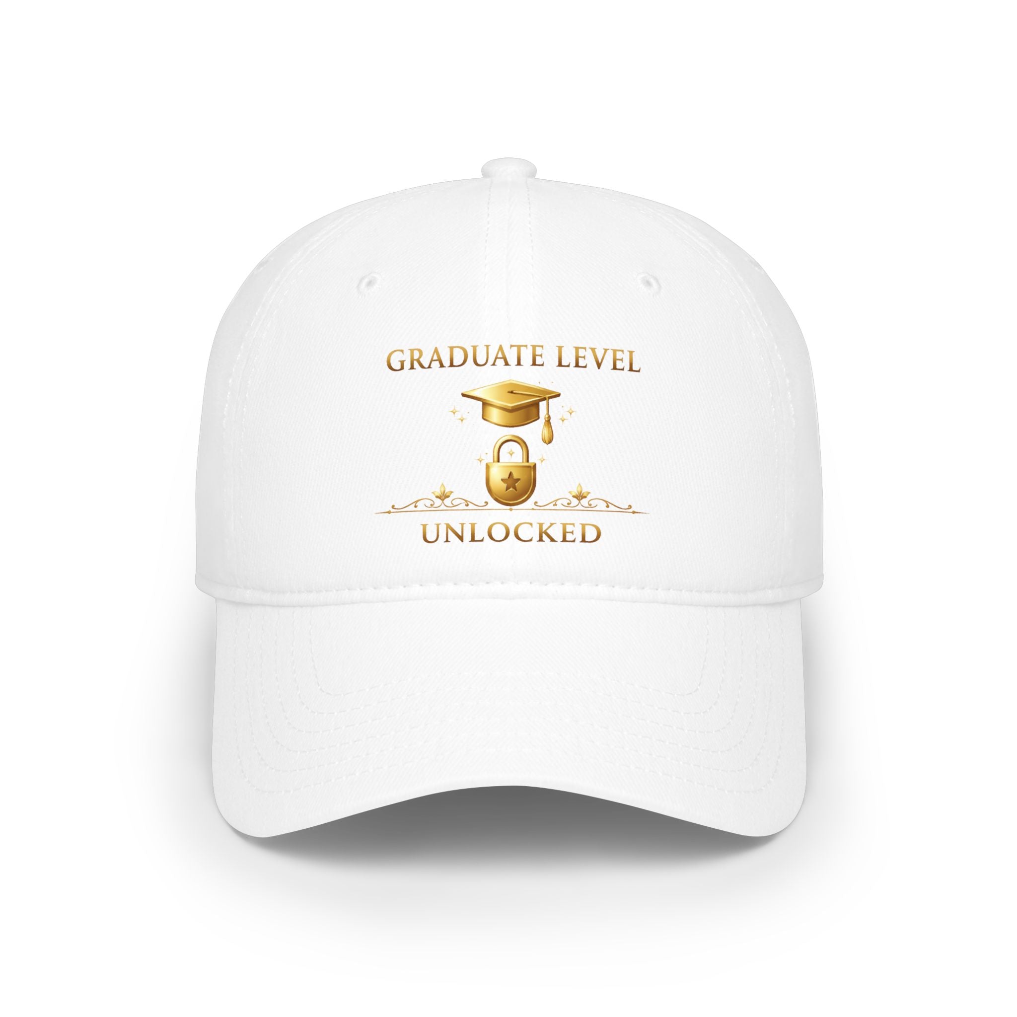 Graduate Level Unlocked Cap — Graduation Baseball Hat