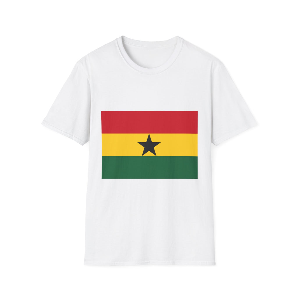 Ghana Flag T-Shirt — Ghana Cup Football Trophy Tee