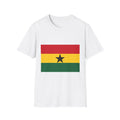 Ghana Flag T-Shirt — Ghana Cup Football Trophy Tee